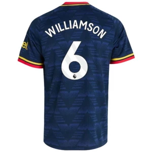 Arsenal FC Koszulka Piłkarska 2026-27 Williamson #6 Wyjazdowa Męska
