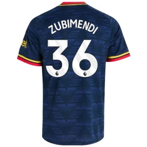 Arsenal FC Koszulka Piłkarska 2026-27 Zubimendi #36 Wyjazdowa Męska