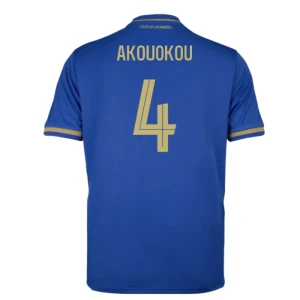 AS Monaco Koszulka Piłkarska 2025-26 Akouokou #4 Wyjazdowa Męska