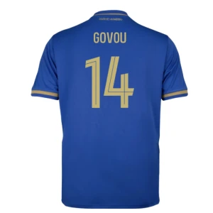 AS Monaco Koszulka Piłkarska 2025-26 Govou #14 Wyjazdowa Męska