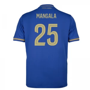 AS Monaco Koszulka Piłkarska 2025-26 Mangala #25 Wyjazdowa Męska