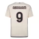 AS Roma Koszulka Piłkarska 2023-24 Abraham #9 Wyjazdowa Męska