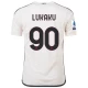 AS Roma Koszulka Piłkarska 2023-24 El Lukaku #90 Wyjazdowa Męska