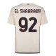 AS Roma Koszulka Piłkarska 2023-24 El Shaarawy #92 Wyjazdowa Męska