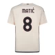AS Roma Koszulka Piłkarska 2023-24 Nemanja Matić #8 Wyjazdowa Męska