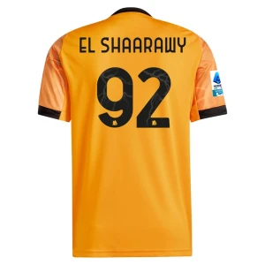 AS Roma Koszulka Piłkarska 2025-26 El Sharwaay #92 Wyjazdowa Męska