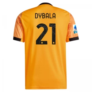 AS Roma Koszulka Piłkarska 2025-26 Paulo Dybala 21 2025-26 Away Wyjazdowa Męska
