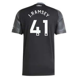 Aston Villa Koszulka Piłkarska 2025-26 J. Ramsey #41 Wyjazdowa Męska