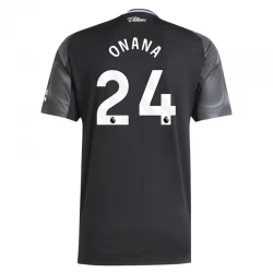 Aston Villa Koszulka Piłkarska 2025-26 Onana #24 Wyjazdowa Męska