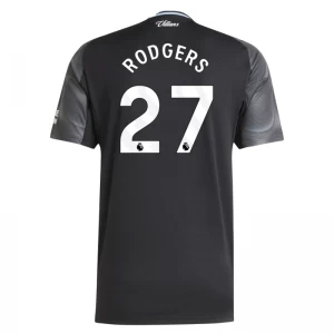 Aston Villa Koszulka Piłkarska 2025-26 Rogers #27 Wyjazdowa Męska