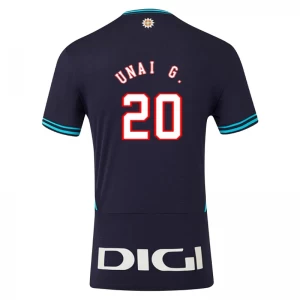 Athletic Club Bilbao Koszulka Piłkarska 2025-26 Unai G. #20 Wyjazdowa Męska