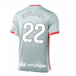 Atlético Madryt Koszulka Piłkarska 2024-25 Giuliano #22 Wyjazdowa Męska