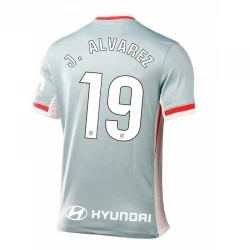 Atlético Madryt Koszulka Piłkarska 2024-25 J. Alvarez #19 Wyjazdowa Męska
