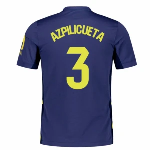 Atlético Madryt Koszulka Piłkarska 2025-26 Cesar Azpilicueta #3 Wyjazdowa Męska