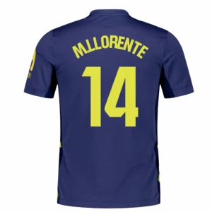 Atlético Madryt Koszulka Piłkarska 2025-26 M. Marcos Llorente #14 Wyjazdowa Męska