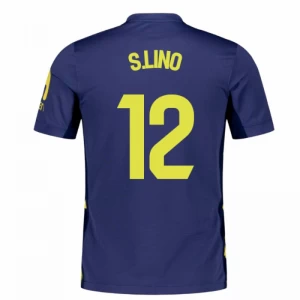 Atlético Madryt Koszulka Piłkarska 2025-26 S. Lino #12 Wyjazdowa Męska