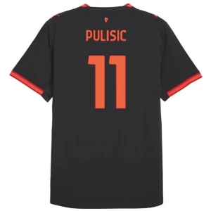 Authentic Pulisic #11 Koszulki Piłkarskie AC Milan 2026-27 Trzecia Męska