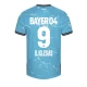 B. Iglesias #9 Koszulki Piłkarskie Bayer 04 Leverkusen 2023-24 Alternatywna Męska