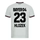 Bayer 04 Leverkusen Koszulka Piłkarska 2023-24 Hlozek #23 Wyjazdowa Męska