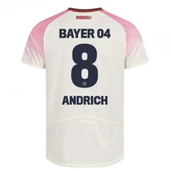 Bayer 04 Leverkusen Koszulka Piłkarska 2025-26 Andrich #8 Wyjazdowa Męska