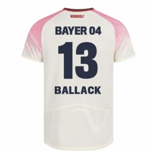 Bayer 04 Leverkusen Koszulka Piłkarska 2025-26 Ballack #13 Wyjazdowa Męska