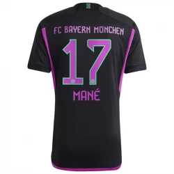 Bayern Monachium Koszulka Piłkarska 2023-24 Sadio Mané #17 Wyjazdowa Męska