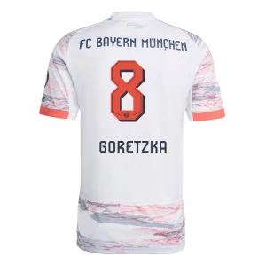 Bayern Monachium Koszulka Piłkarska 2025-26 Leon Goretzka #8 Wyjazdowa Męska