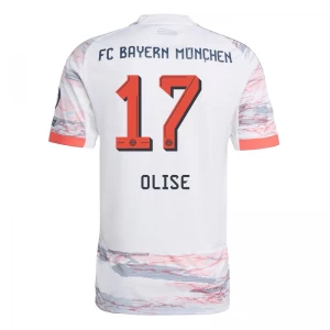 Bayern Monachium Koszulka Piłkarska 2025-26 Olise #17 Wyjazdowa Męska