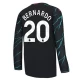 Bernardo Silva #20 Koszulki Piłkarskie Manchester City 2023-24 Alternatywna Męska Długi Rękaw