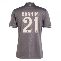 Brahim #21 Koszulki Piłkarskie Real Madryt 2024-25 HP Alternatywna Męska