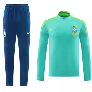 Brazylia Komplet Bluza Treningowa 2024 Zielony