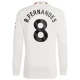 Bruno Fernandes #8 Koszulki Piłkarskie Manchester United 2023-24 Alternatywna Męska Długi Rękaw