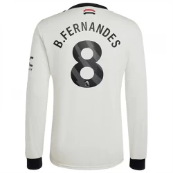 Bruno Fernandes #8 Koszulki Piłkarskie Manchester United 2024-25 Alternatywna Męska Długi Rękaw