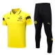BVB Borussia Dortmund Komplet Polo Treningowa 2023-24 Żółty
