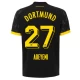 BVB Borussia Dortmund Koszulka Piłkarska 2023-24 Adeyemi #27 Wyjazdowa Męska