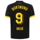 BVB Borussia Dortmund Koszulka Piłkarska 2023-24 Haller #9 Wyjazdowa Męska