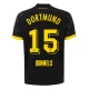 BVB Borussia Dortmund Koszulka Piłkarska 2023-24 Mats Hummels #15 Wyjazdowa Męska
