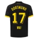 BVB Borussia Dortmund Koszulka Piłkarska 2023-24 Wolf #17 Wyjazdowa Męska