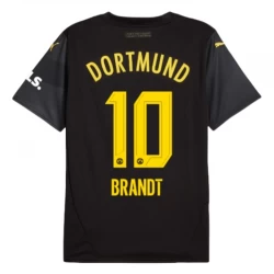 BVB Borussia Dortmund Koszulka Piłkarska 2024-25 Brandt #10 Wyjazdowa Męska