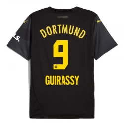 BVB Borussia Dortmund Koszulka Piłkarska 2024-25 Guirassy #9 Wyjazdowa Męska