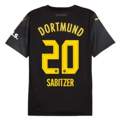 BVB Borussia Dortmund Koszulka Piłkarska 2024-25 Sabitzer #20 Wyjazdowa Męska