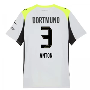 BVB Borussia Dortmund Koszulka Piłkarska 2025-26 Anton #3 Wyjazdowa Męska