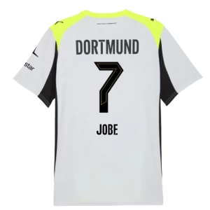 BVB Borussia Dortmund Koszulka Piłkarska 2025-26 Jobe #7 Wyjazdowa Męska