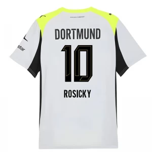 BVB Borussia Dortmund Koszulka Piłkarska 2025-26 Rosicky #10 Wyjazdowa Męska