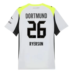BVB Borussia Dortmund Koszulka Piłkarska 2025-26 Ryerson #26 Wyjazdowa Męska