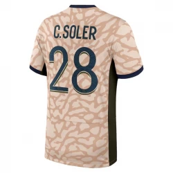 C. Soler #28 Koszulki Piłkarskie Paris Saint-Germain PSG 2024-25 Fourth Męska