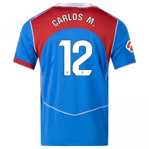 Carlos M Koszulki Piłkarskie Atlético Madryt 2025-26 Trzecia Męska