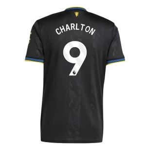 Charlton #9 Koszulki Piłkarskie Manchester United 2025-26 Trzecia Męska