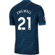 Chelsea FC Koszulka Piłkarska 2023-24 Chilwell #21 Wyjazdowa Męska