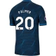 Chelsea FC Koszulka Piłkarska 2023-24 Palmer #20 Wyjazdowa Męska